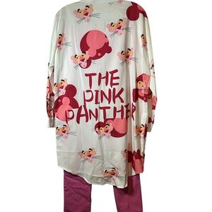 BRAND NEW!! 3PC Pink Panther Shirt with Pink Patent Pants and Pink Stretch Jeans